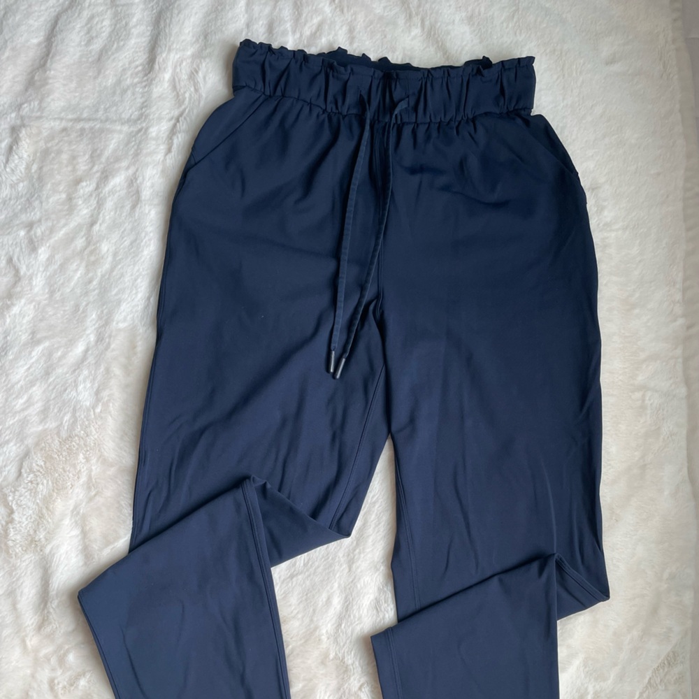 Women’s Navy Drawstring Lululemon Pants